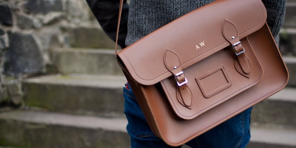 best leather messenger bag india